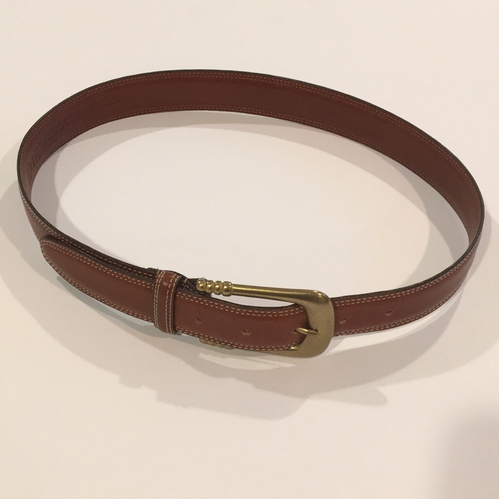 Coach British Tan Belt 3910 Size Medium